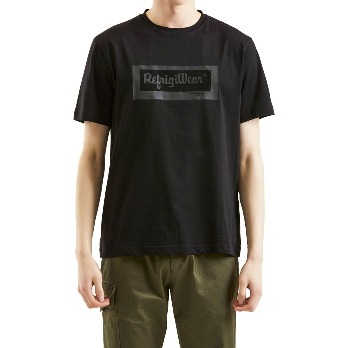 Textil Homem T-Shirt mangas curtas Refrigiwear T22500 Preto