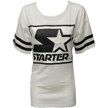 Textil Mulher T-Shirt mangas curtas Starter 71672 Branco
