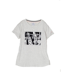 Textil Rapariga T-Shirt mangas curtas Champion 403597 Cinza