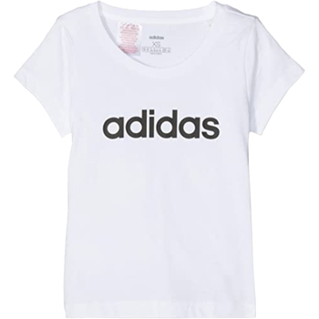 Textil Rapaz T-Shirt mangas curtas black adidas Originals DV1810 Branco