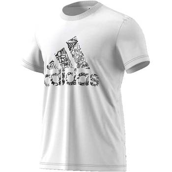 Textil Homem Mamalicious Weißes T-Shirt mit Schößchensaum adidas Originals DZ8616 Branco