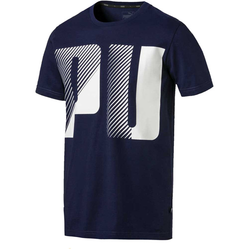Textil Homem T-Shirt mangas curtas Puma 579527 Azul