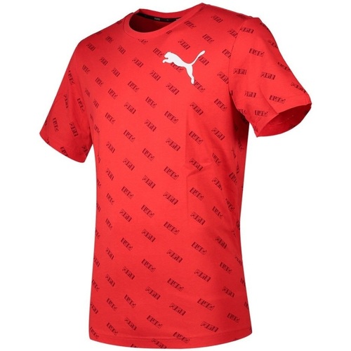 Textil Homem T-Shirt mangas curtas Puma 845041 Vermelho