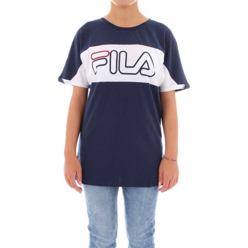 Textil Mulher T-Shirt mangas curtas bringing Fila 492017 Azul