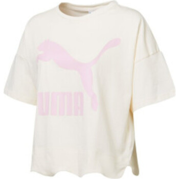 Textil Mulher T-Shirt mangas curtas Puma 577386 Branco