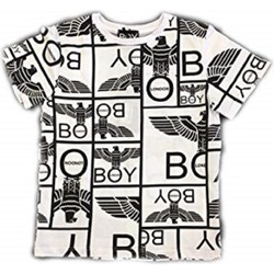 Textil Criança T-Shirt mangas curtas Boy London TSBL9121B Branco