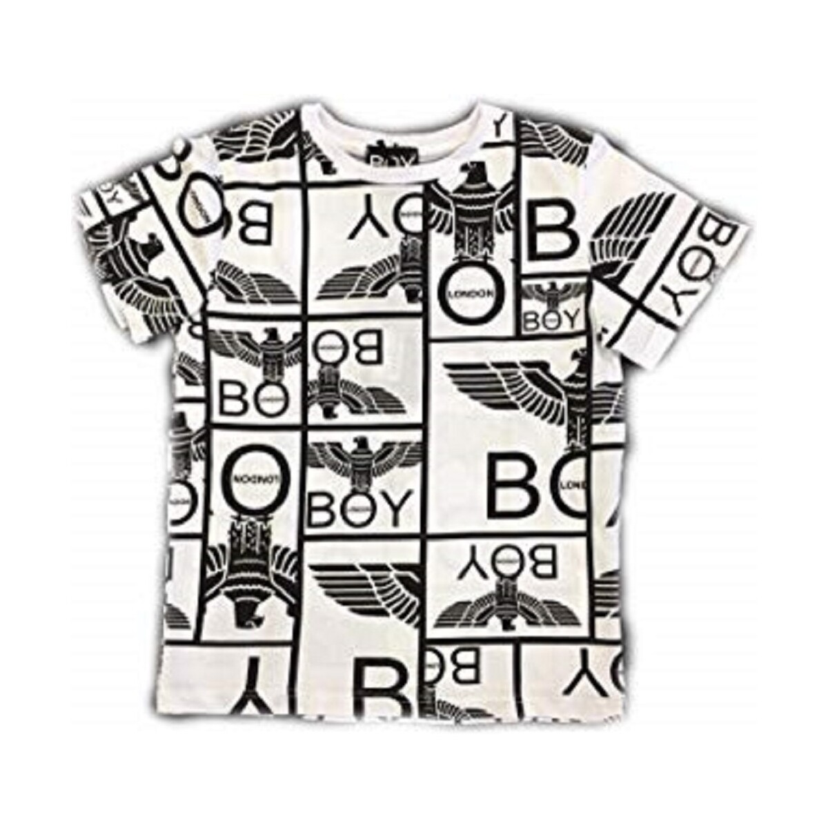 Textil Criança T-Shirt mangas curtas Boy London TSBL9121B Branco