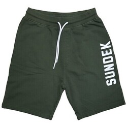 Textil Homem Shorts / Bermudas Sundek PRINT Verde