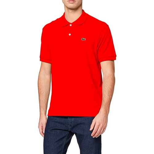 Textil Homem Mango Denim Pocket Shirt Lacoste L1212 Vermelho