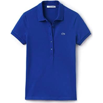 Textil Mulher T-shirt mangas compridas Lacoste PF6949 Azul
