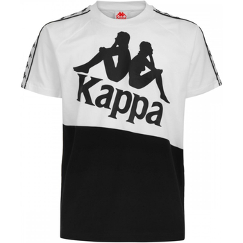 Textil Rapaz T-Shirt mangas curtas Kappa 304NQB0-BABY Branco