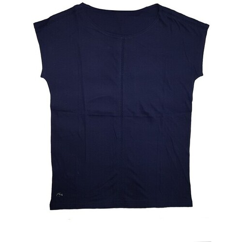 Textil Mulher Lacoste Poloshirt mit Logo-Stickerei Weiß Lacoste TF8279 Azul