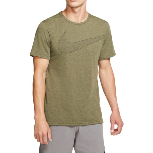 Textil Homem T-Shirt mangas curtas Nike BV2860 Verde