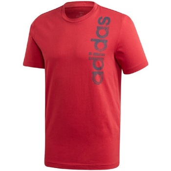 Textil Homem T-Shirt mangas curtas adidas Originals FI501 Vermelho