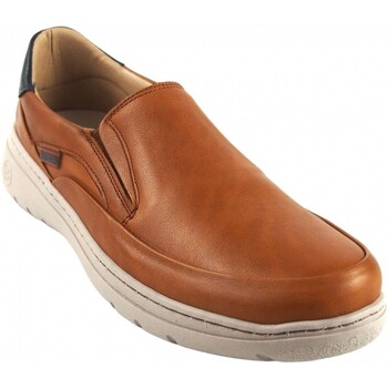Baerchi Sapato masculino de couro  2501 Castanho