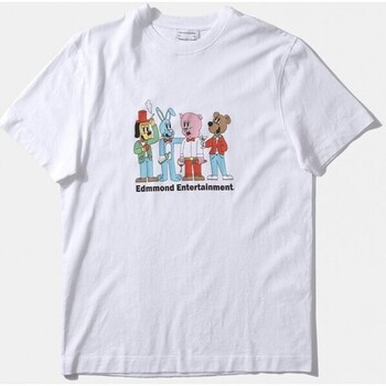 Textil Homem T-Shirt mangas curtas Edmmond Studios  Branco
