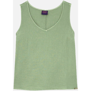 Textil Mulher Side Zip Through Sweatshirt Oxbow Débardeur CALLUMA Verde