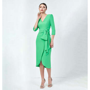 Textil Mulher Vestidos Sonia Pena 11240011A-4-52 Verde