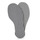 Acessórios Criança Acessórios para calçado Famaco Semelle easy latex T26 Cinza