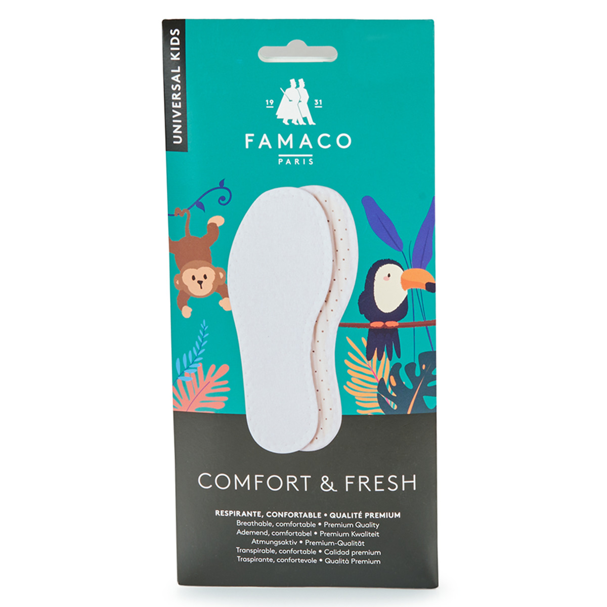 Acessórios Criança Acessórios para calçado Famaco Semelle confort & fresh T29 Branco