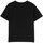 Textil Rapariga T-Shirt mangas curtas Moschino HBM060LBA10 Preto