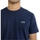 Textil Homem T-shirts e Pólos Revolution T-Shirt used Regular 1342 BUS - Navy/Melange Azul