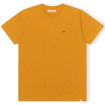 Textil Homem T-shirts e Pólos Revolution T-Shirt Regular 1340 SHA - Orange/Melange Laranja