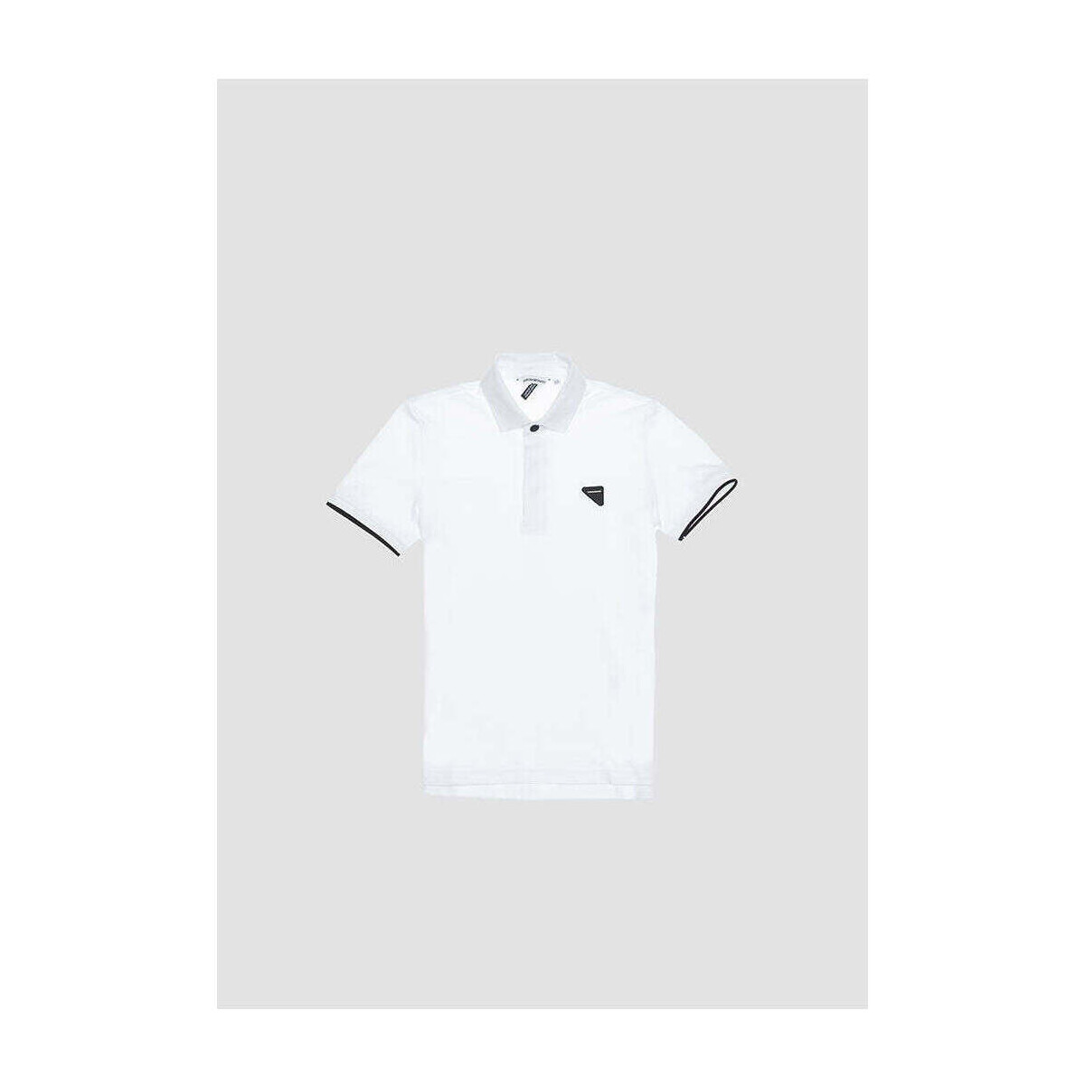 Textil Rapaz T-shirts e Pólos Antony Morato MKKS00647-FA100083-1000-1-19 Branco