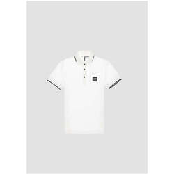 Textil Rapaz T-shirts e Pólos Antony Morato MKKS00649-FA100083-1011-18-19 Branco