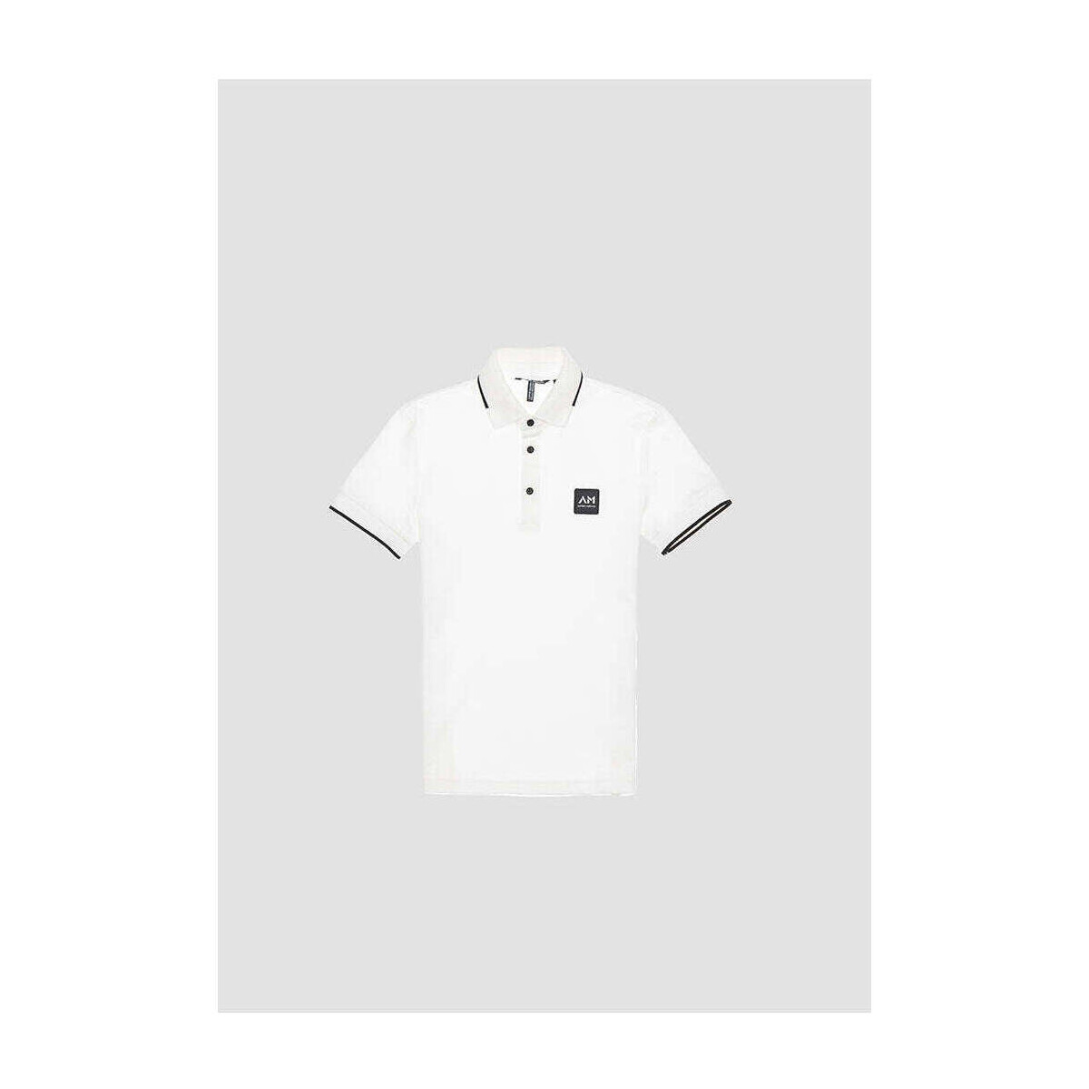 Textil Rapaz T-shirts Print e Pólos Antony Morato MKKS00649-FA100083-1011-18-19 Branco