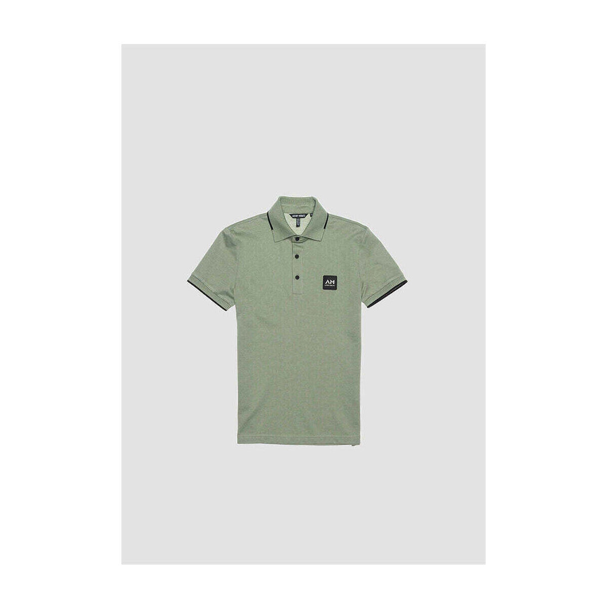 Textil Rapaz T-shirts e Pólos Antony Morato MKKS00649-FA100083-4077-4-19 Verde