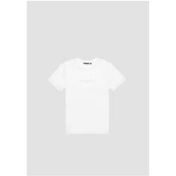 Textil Rapaz T-shirts e Pólos Antony Morato MKKS00663-FA100144-1011-18-19 Branco