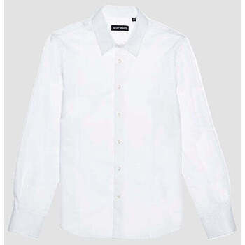 Textil Rapaz Camisas mangas comprida Antony Morato MKSL00257-FA440052-1000-1-21 Branco