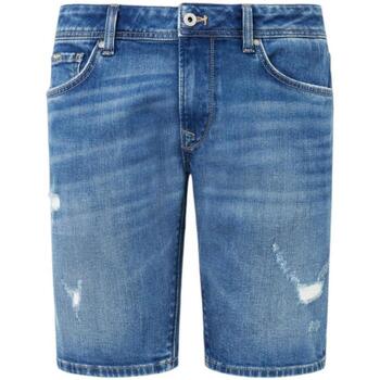 Textil Homem Shorts / Bermudas Pepe jeans this  Azul