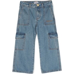 Textil Rapariga Calças Jeans Moschino HDP05PL0E20 Azul