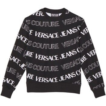 Textil Homem Sweats Versace ilessa Jeans Couture 76GAI3R0-FS129 Preto