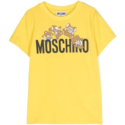Textil Rapaz Top 5 de vendas Moschino HMM04KLAA03 Amarelo