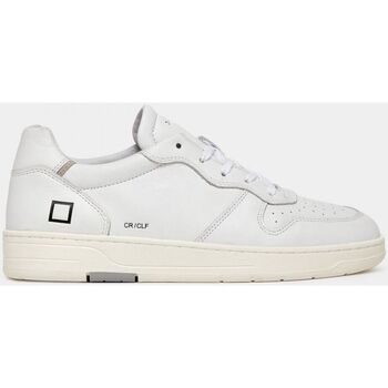 Sapatos Homem Sapatilhas Date M997-CR-CA-WH - COURT CALF-WHITE Branco