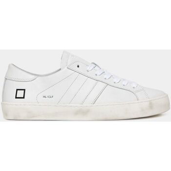 Sapatos Homem Sapatilhas Date M997-HL-CA-WH - HILL LOW CALF-WHITE Branco