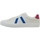 Sapatos Homem Sapatilhas Jack & Jones 12230427 JFWFREEMAN PU SN BRIGHT WHITE NAUTICAL BLUE Branco