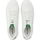 Sapatos Homem Sapatilhas Jack & Jones 12203642 JFWBOSS PU SNEAKER NOOS WHITE MEDIUM GREEN Branco