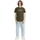 Textil Homem T-Shirt Donna nero rosso T-Shirt Regular 1344 PAC - Army Verde