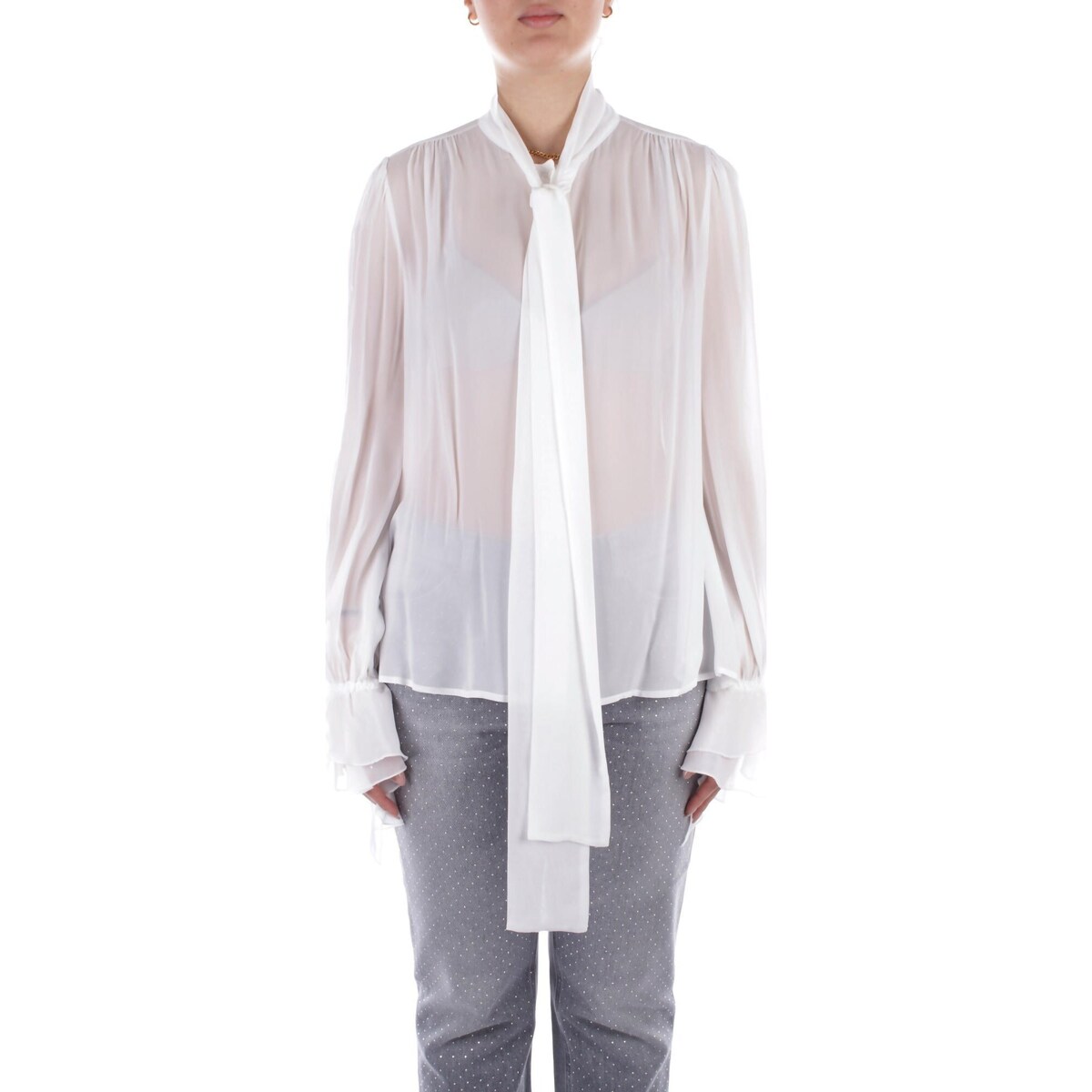 Textil Mulher Tops / Blusas Pinko 102788 A1JZ Branco