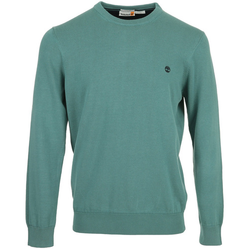 Textil Homem camisolas Timberland Cotton Yd Sweater Azul