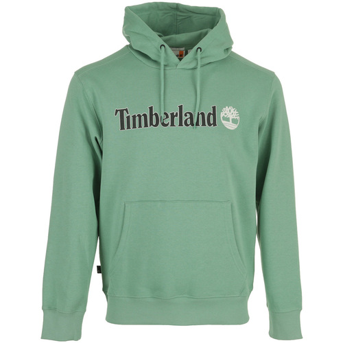 Textil Homem Sweats Timberland Nature Linear Logo Hoodie Verde