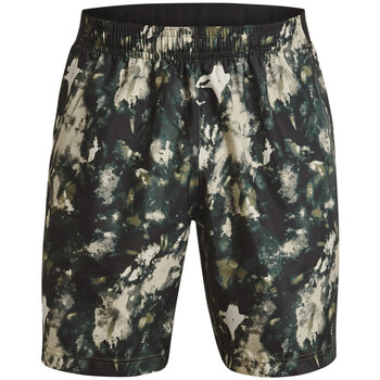 Textil Homem Shorts / Bermudas Under Armour cap  Verde