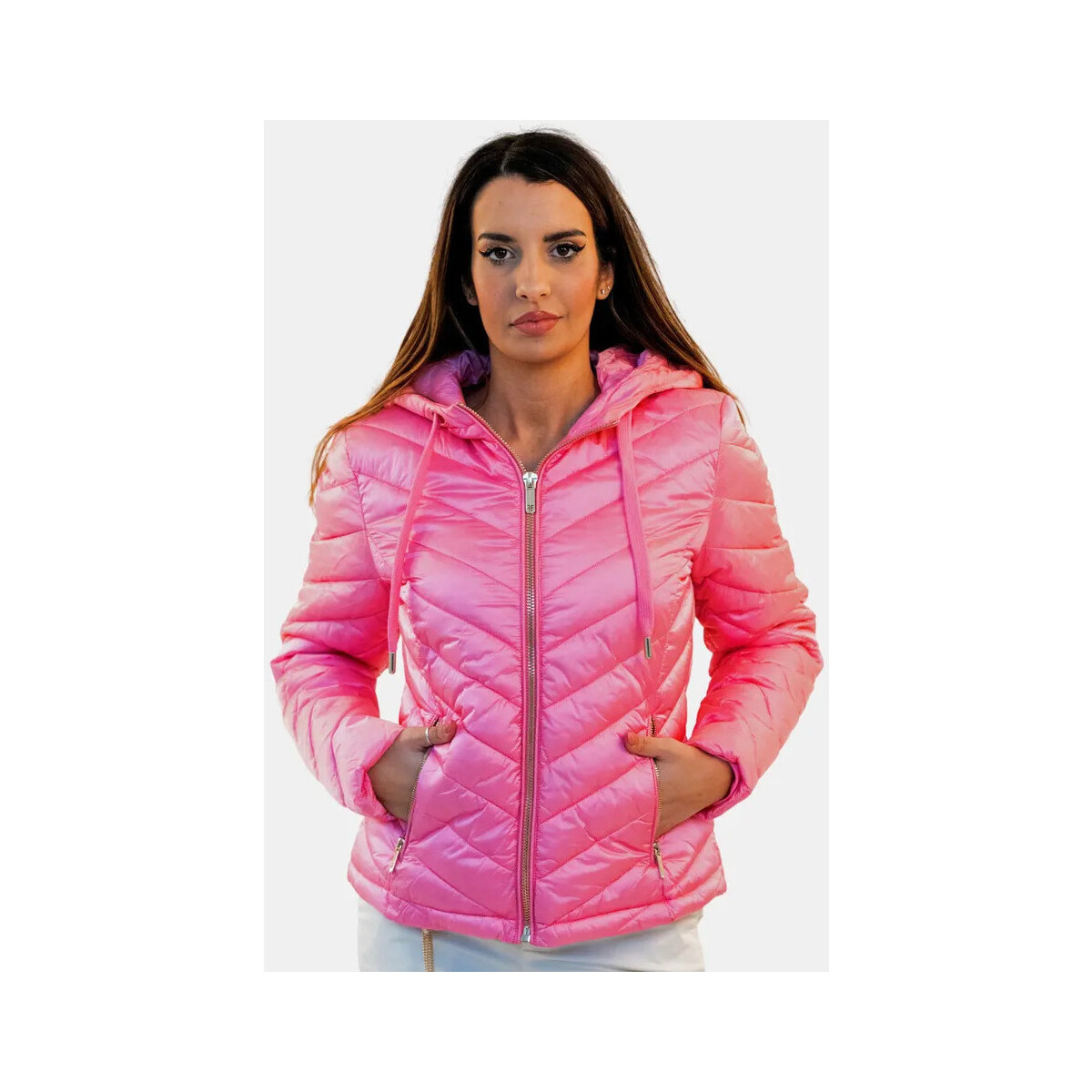 Textil Mulher Jaquetas Fracomina FR24SC3002O430T4 Pink