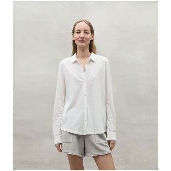 Textil Homem Camisas mangas comprida Ecoalf  Branco