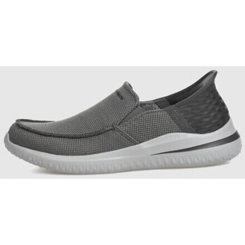 Sapatos Homem Sapatilhas Schuhe Skechers ZAPATILLA  SLIP-INS: DELSON 3.0 - CABRINO GRIS Cinza
