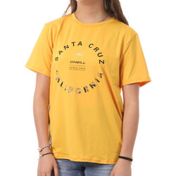 Textil Mulher T-shirts e Pólos O'neill  Amarelo